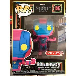 FUNKO POP! VYNIL MARVEL - IRON MAN (MARK 5 ) - TARGET EXCLUSIVE  #1407
